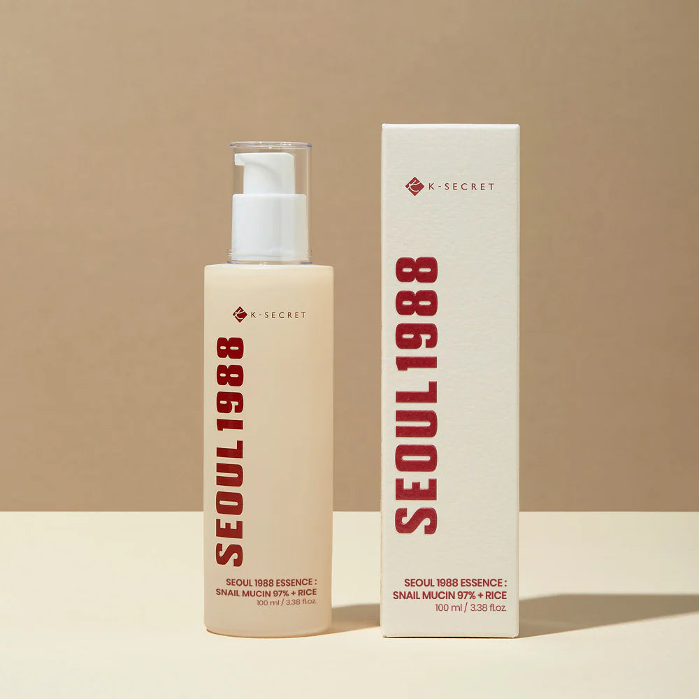 K- Secret SEOUL 1988 Essence Snail Mucin 97% +Rice