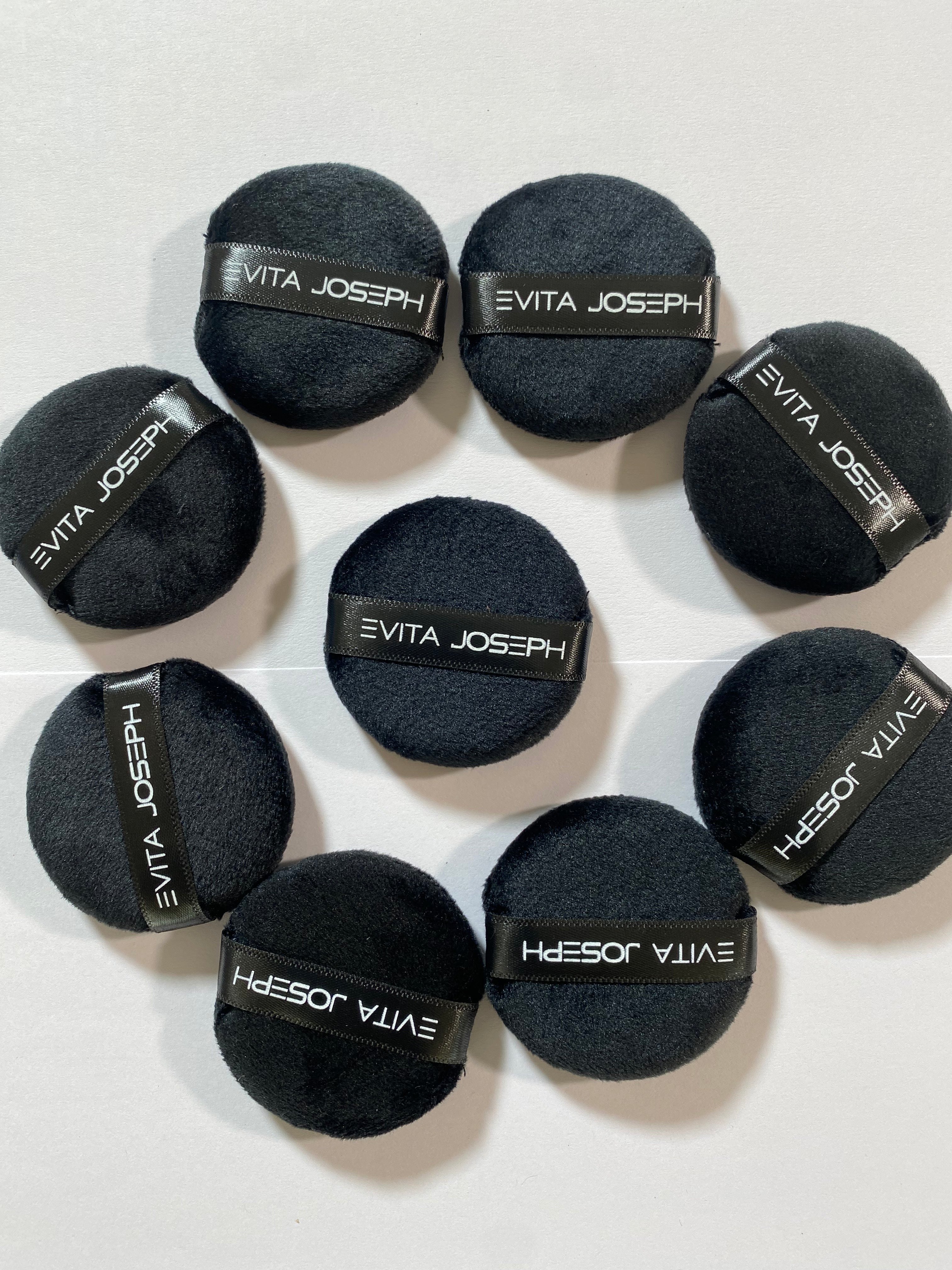 EVITA JOSEPH ROUND COSMETIC PUFF