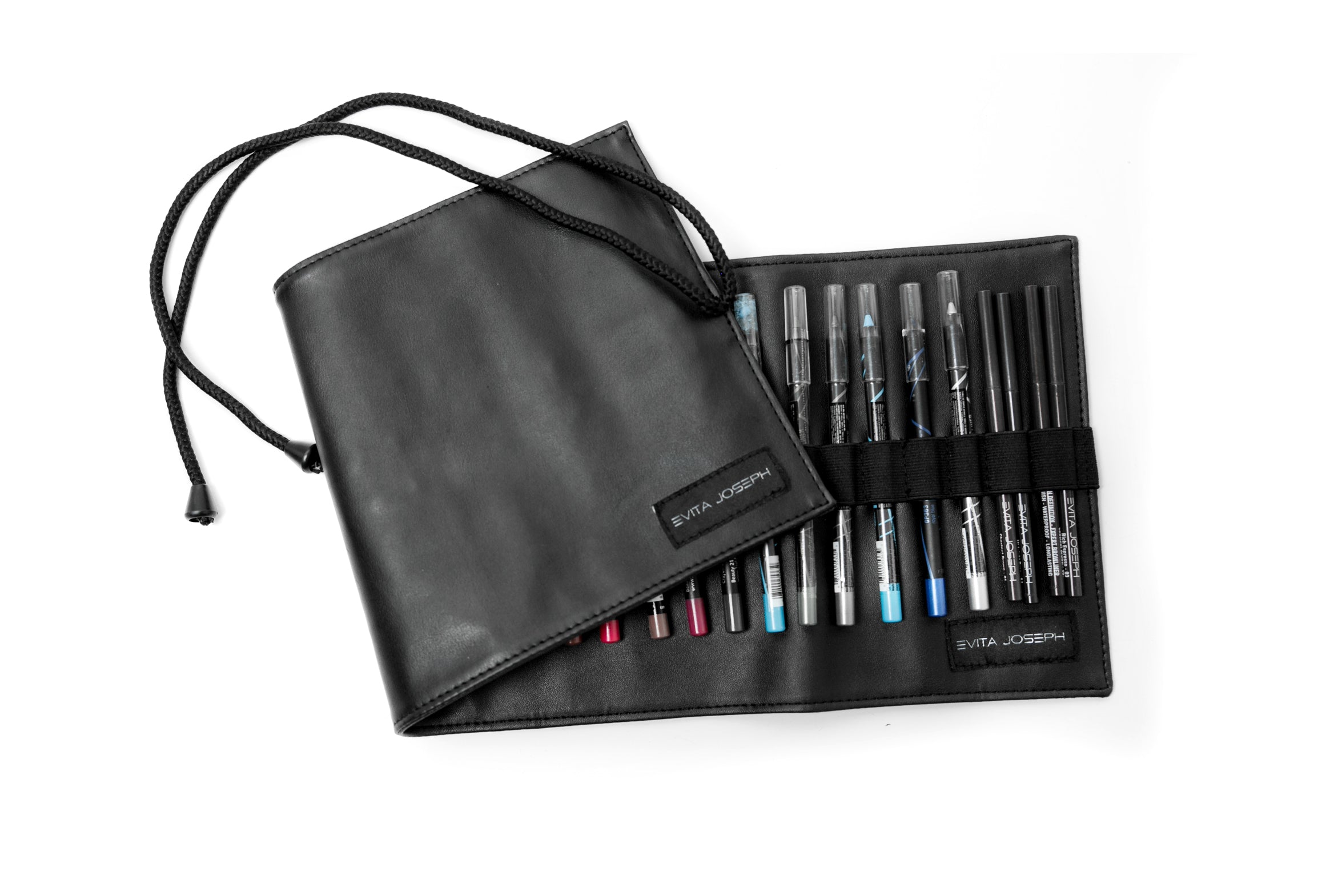 Makeup Artist Kit Organization Ideas | Evita Joseph Wrap Slots