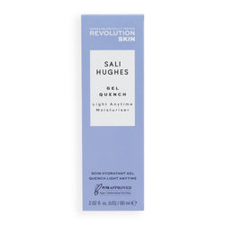 Revolution Skincare London X Sali Hughes, Gel Quench Light Anytime Moisturiser, Lightweight Face Moisturiser,