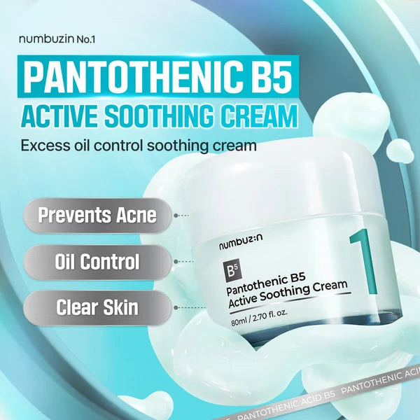 Numbuzin Pantothenic B5 Active Soothing Cream