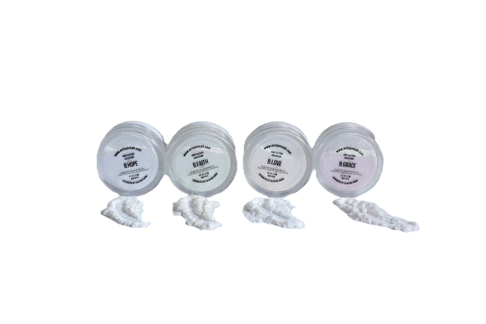 BABY GLITTERS LOOSE EYE PIGMENTS - B.FAITH