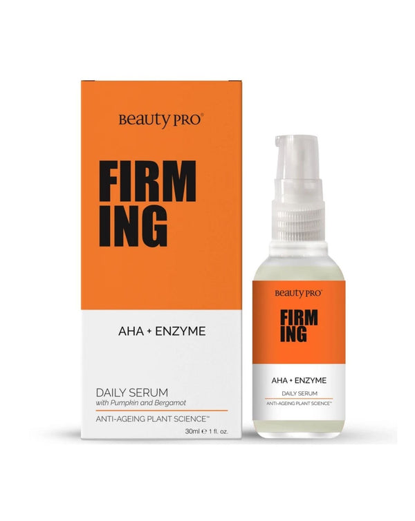 BEAUTY PRO FIRMNG AHA+ENZYME DAILY SERUM WITH PUMPKIN AND BERGAMOT