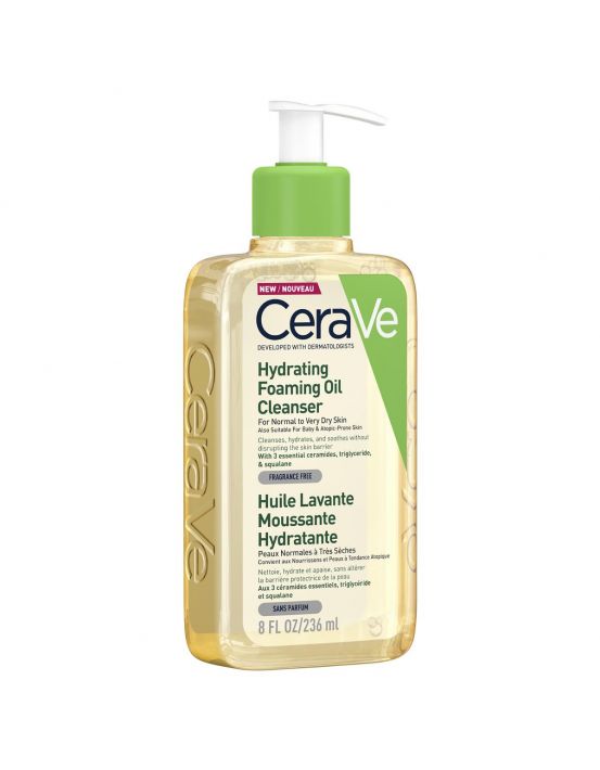 CERAVE HYDRATING FOAMING OIL CLEANSER 236ML