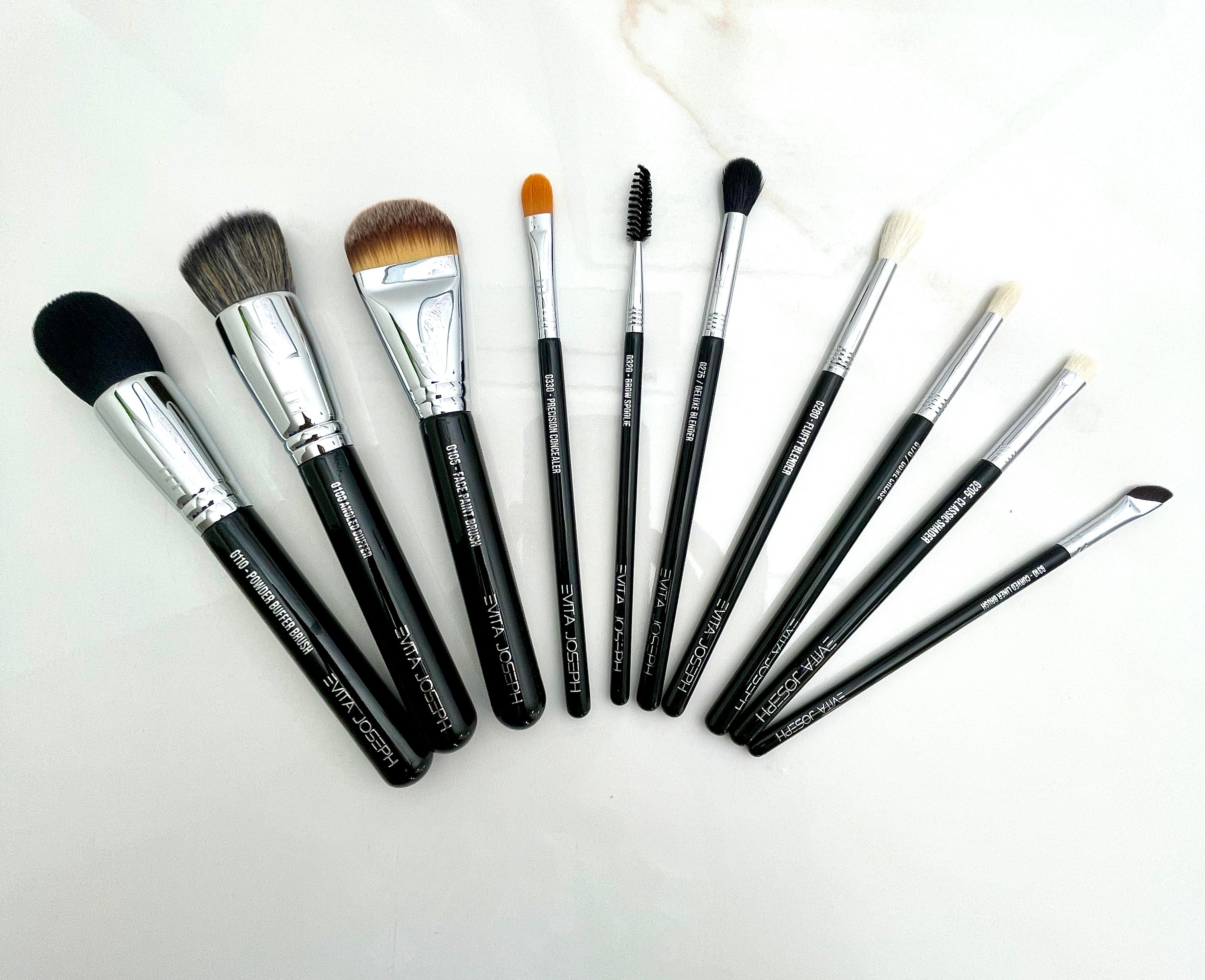 Evita Joseph 10pcs Personal Brush Set