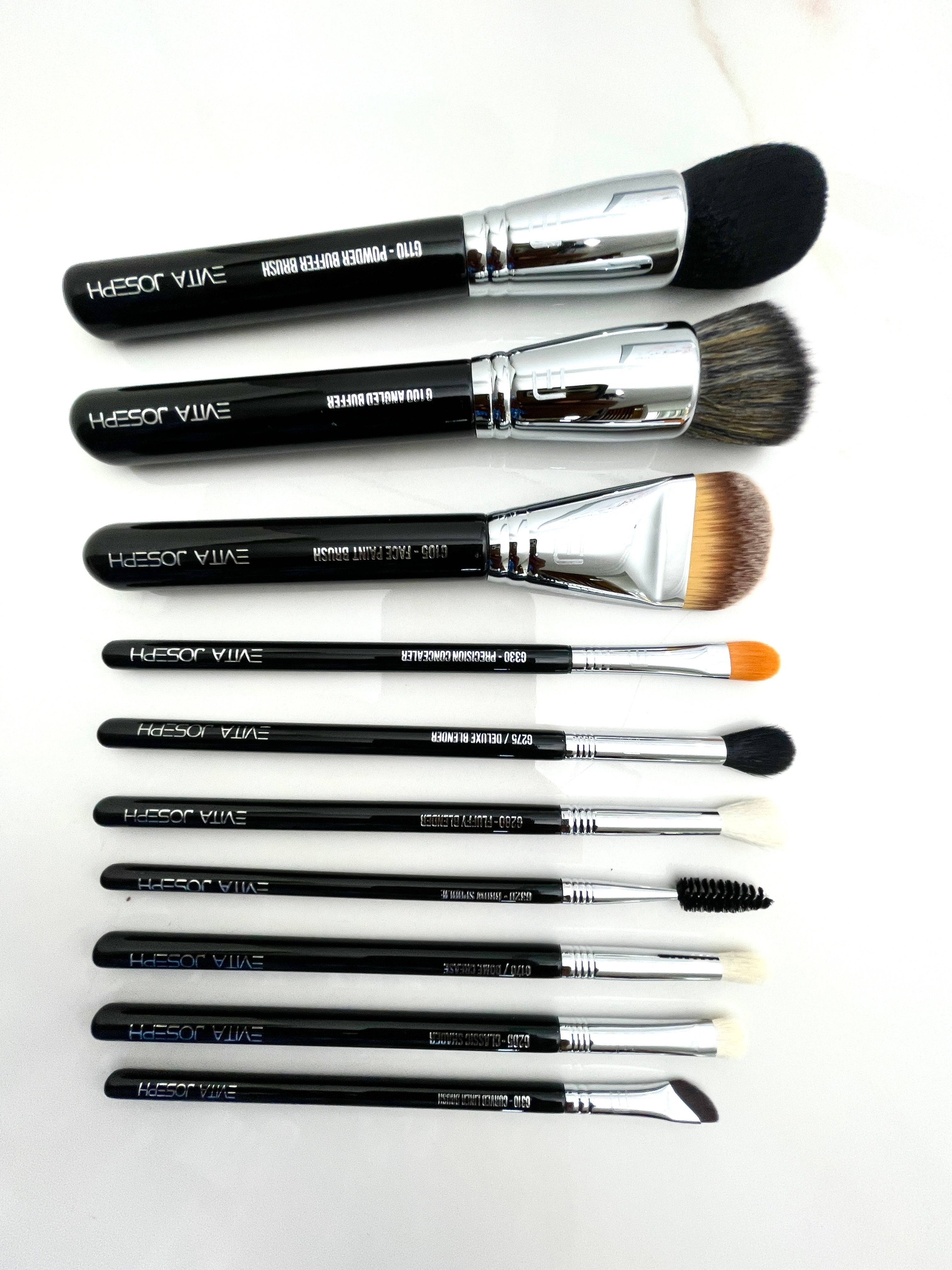 Evita Joseph 10pcs Personal Brush Set