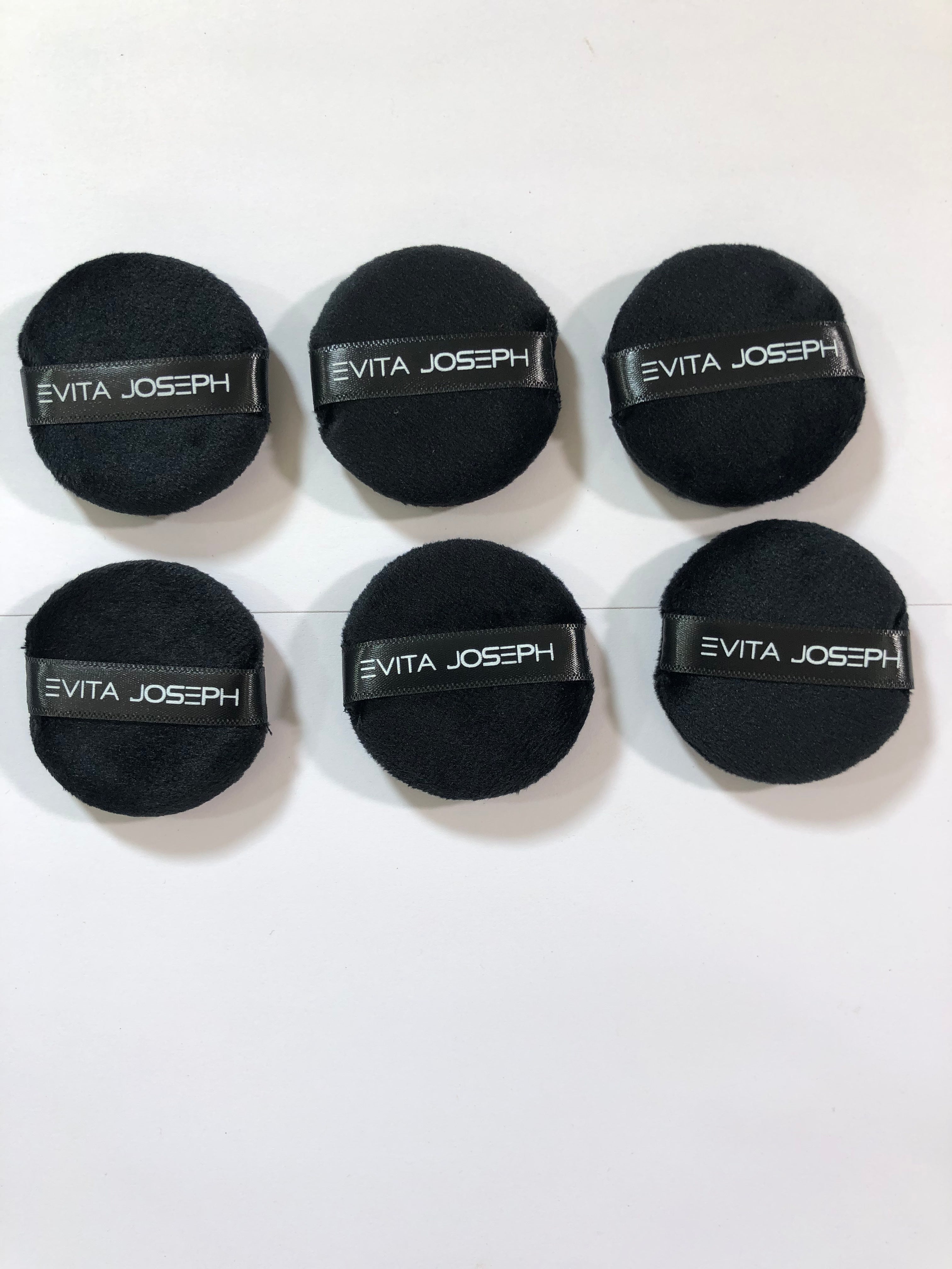 EVITA JOSEPH ROUND COSMETIC PUFF