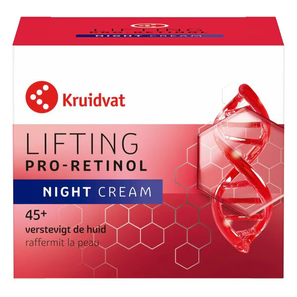 Kruidvat Lifting Pro-Retinol Night Cream 45+