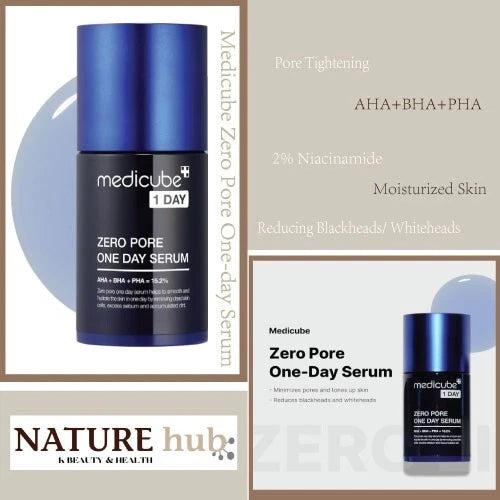 Medicube Zero Pore One Day AHA +BHA + PHA 15.2% ALLANTOIN