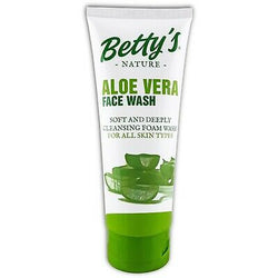 Betty's Nature - Aloe Vera Face Wash, Schaumiges Wash Gel For Face And Throat