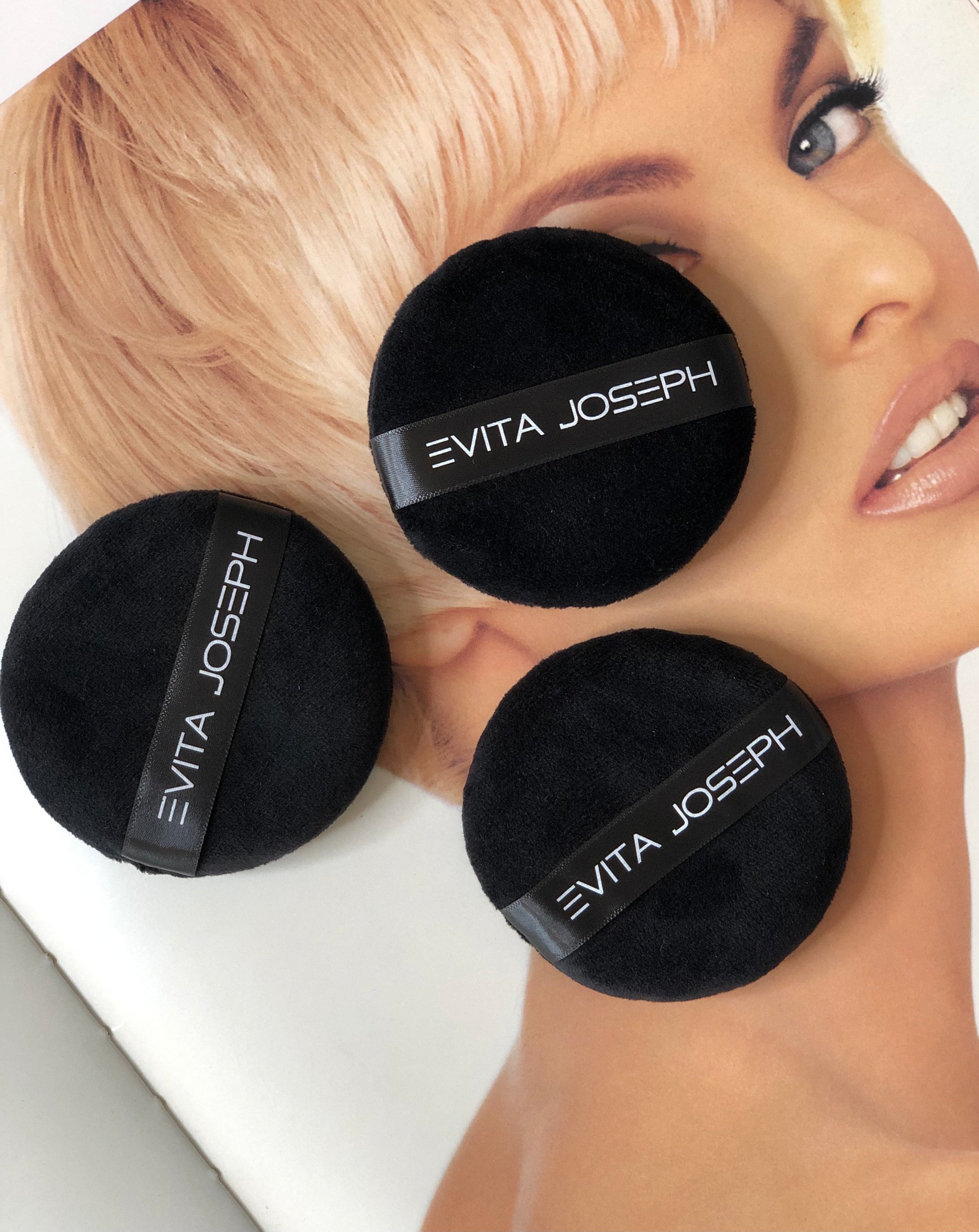 EVITA JOSEPH ROUND COSMETIC PUFF