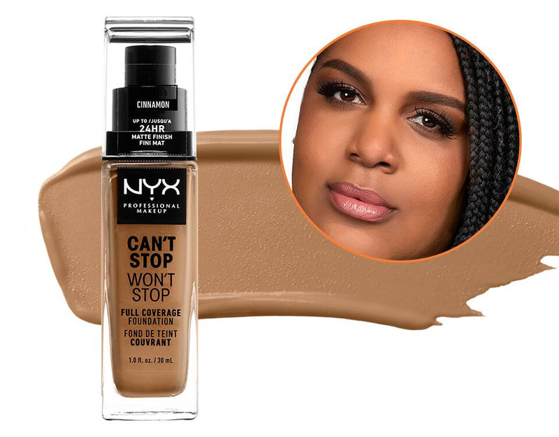 NYX Professional Makeup Can't Stop Won't Stop Full Coverage Foundation,  Vanilla