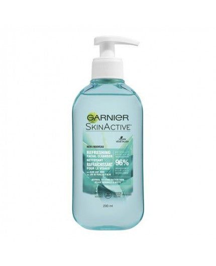 GARNIER SKINACTIVE ALOE VERA Refreshing Botanical Gel Wash with Aloe Extract